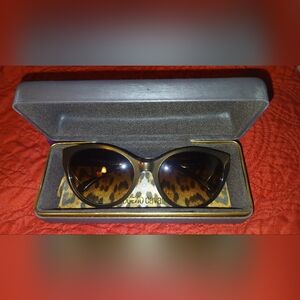 Roberto Cavalli Brown and Gold Sunglasses